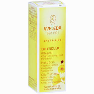 Weleda Calendula Pflegeöl, Unparfümiert 10 ml - ab 0,99 €