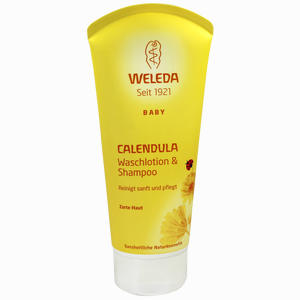 Weleda Calendula- Waschlotion & Shampoo Baby & Kind Xdg 200 ml - ab 5,39 €