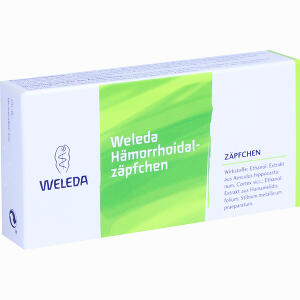Abbildung von Weleda Hämorrhoidalzäpfchen  10 Stück