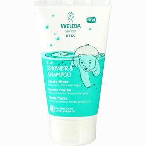 Weleda Kids 2- In- 1 Shower & Shampoo Frische Minze 150 ml - ab 0,00 &euro;