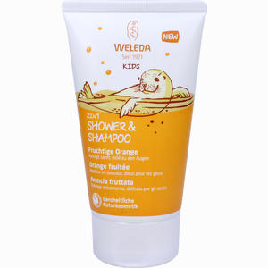 Weleda Kids 2in1 Shower&shampoo Fruchtige Orange Duschgel 150 ml - ab 4,27 €