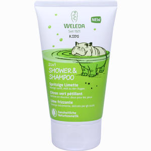 Weleda Kids 2in1 Shower&shampoo Spritzige Limette Duschgel 150 ml - ab 4,28 €