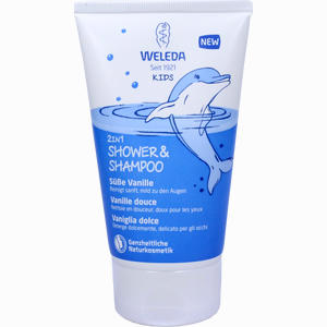 Weleda Kids 2in1 Shower&shampoo Süsse Vanille Duschgel 150 ml