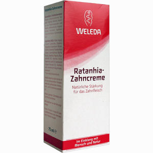 Weleda Ratanhia- Zahncreme  75 ml Weleda Ratanhia- Zahncreme  75 ml