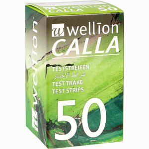 Wellion Calla Blutzuckerteststreifen  50 Stück - ab 17,00 €