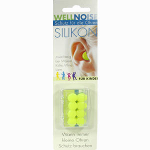 Wellnoise Ohrenstopfen Kinder Blister 4 x 2 Stück - ab 4,69 €