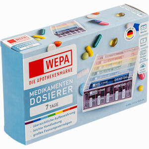Wepa 7 Tage Wochenmagazin Regenbogen/Uv- Schutz+  1 Stück - ab 9,20 &euro;