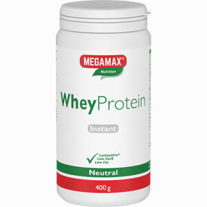 Whey 100% Ultra Reines Molkenprotein Megamax 400 g - ab 16,00 &euro;