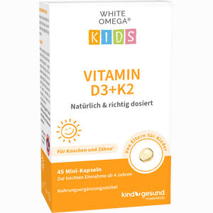 White Omega Kids Vitamin D3 + K2 45 Stück - ab 10,72 &euro;