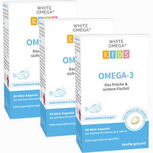 White Omega Kids Weichkapseln 270 Stück - ab 33,26 &euro;