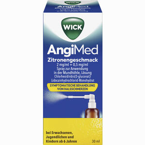 Wick Angimed Zitronengeschmack 2mg/Ml+ 0. 5mg/Ml 30 ml - ab 8,61 &euro;
