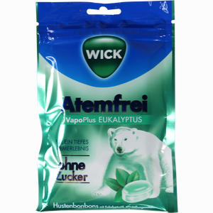 Wick Atemfrei Eukalyptus Ohne Zucker Beutel Bonbon 72 g - ab 1,31 €