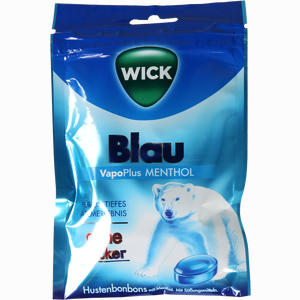 Wick Blau Menthol Ohne Zucker Beutel Bonbon 72 g - ab 1,33 €