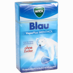 Wick Blau Menthol Ohne Zucker Clickbox Bonbon 46 g - ab 0,87 €