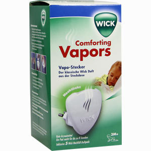 Wick Comforting Vapors Vapo- Stecker Inkl. 5 Duft- Pads Kombipackung 1 Packung - ab 0,00 &euro;
