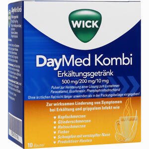 Wick Daymed Kombi Erkältungsgetränk Pulver 10 Stück - ab 7,48 €
