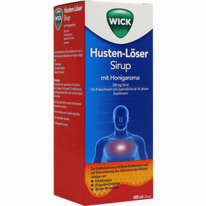 Wick Husten- Löser Sirup mit Honigaroma 200mg/15ml 180 ml - ab 6,73 €