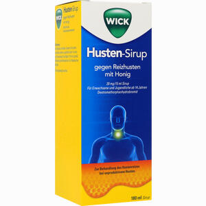 Wick Husten- Sirup gegen Reizhusten mit Honig 180 ml - ab 6,99 €
