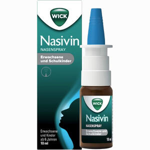 Wick Nasivin Nasenspray Erw. /Schulkinder 0. 5 Mg/Ml 10 ml - ab 3,99 €