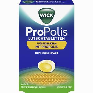 Wick Propolis Lutschtabletten 16 Stück - ab 5,95 &euro;