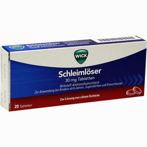 Wick Schleimlöser 30mg Tabletten  20 Stück - ab 0,00 &euro;