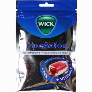 Wick Tripleaction Menthol & Cassis Oz Bonbon 72 g - ab 1,39 €