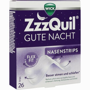 Wick Zzzquil Gute Nacht Nasenstrips 26 Stück - ab 12,81 &euro;