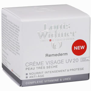 Widmer Remederm Gesichtscreme Uv 20 Unparf.  50 ml - ab 0,00 &euro;
