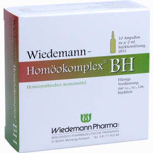 Wiedemann Homöokomplex Bh 10 x 2 ml - ab 0,00 &euro;