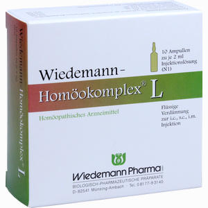Wiedemann Homöokomplex L 10 x 2 ml - ab 0,00 &euro;