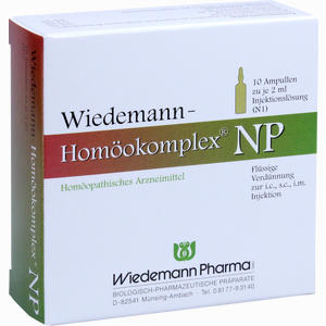 Wiedemann Homöokomplex Np 10 x 2 ml - ab 0,00 €