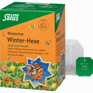 Winter- Hexe Kräuter- Gewürztee Bio Salus Filterbeutel 15 Stück - ab 3,45 €