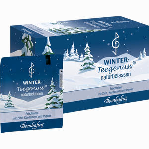 Winter- Teegenuss Zimt Kardamom Ingwer Filterbeutel 20 x 2.5 g - ab 3,39 €
