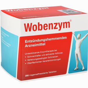 Wobenzym Tabletten  200 Stück Wobenzym Tabletten  200 Stück