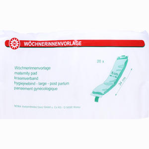 Wöchnerinnenvorlage 8x34cm 20 Stück - ab 3,09 €