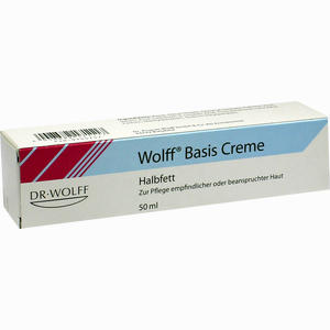 Wolff Basis Creme Halbfett  50 ml Wolff Basis Creme Halbfett  50 ml