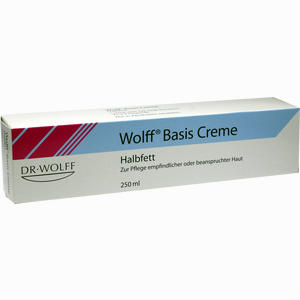 Wolff Basis Creme Halbfett  250 ml - ab 35,77 €