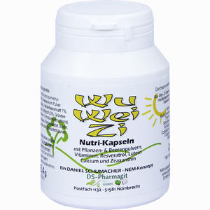 Wu- Wei- Zi Nutri- Kapseln Z. Nahrungsergänzung  120 Stück - ab 0,00 &euro;