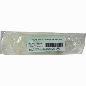 Wund U Blasen Spritze 50ml Spritzen 1 Stück - ab 0,95 &euro;