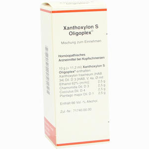 Xanthoxylon S Oligoplex Tropfen 50 ml - ab 0,00 €