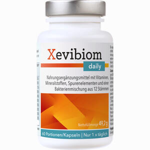 Xevibiom Daily 12 Bakterienkulturen + 21 Vitamine 60 Stück - ab 28,28 €