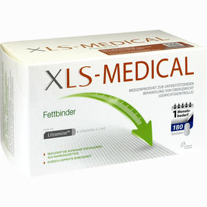 Xls- Medical Fettbinder Monatspackung Tabletten 180 Stück - ab 0,00 €