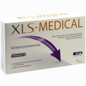 Abbildung von Xls Medical Kohlenhydrateblocker Tabletten 60 Stück Abbildung von Xls Medical Kohlenhydrateblocker Tabletten 60 Stück