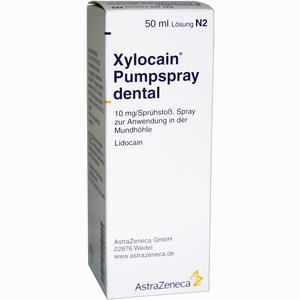 Xylocain Pumpspray Dental  50 ml Xylocain Pumpspray Dental  50 ml