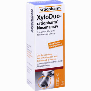 Xyloduo- Ratio Nasenspray 1mg/ml+50mg/ml O.k.  10 ml