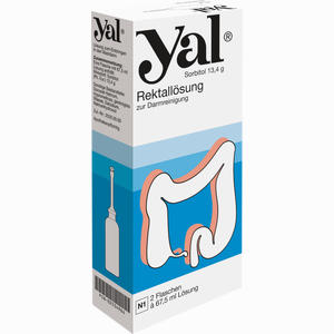 Yal 67.5ml Rektallösung Klistier 2 Stück - ab 0,00 €