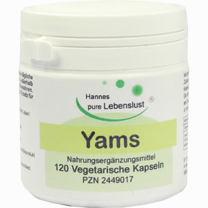 Yams Wurzel Kapseln  120 Stück - ab 13,42 €