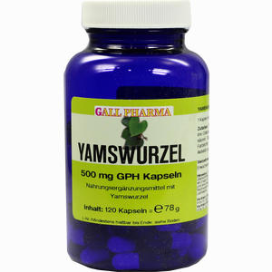 Yamswurzel 500mg Gph Kapseln 120 Stück - ab 29,22 €