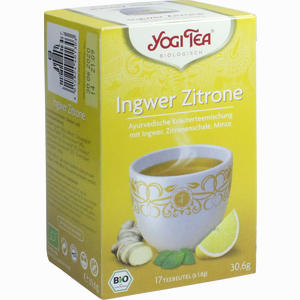 Yogi Tea Ingwer Zitrone Tee Bio Filterbeutel 17 x 1.8 g - ab 2,55 €