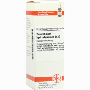 Yohimbinum Hydroch D30 Dilution 20 ml - ab 9,10 €